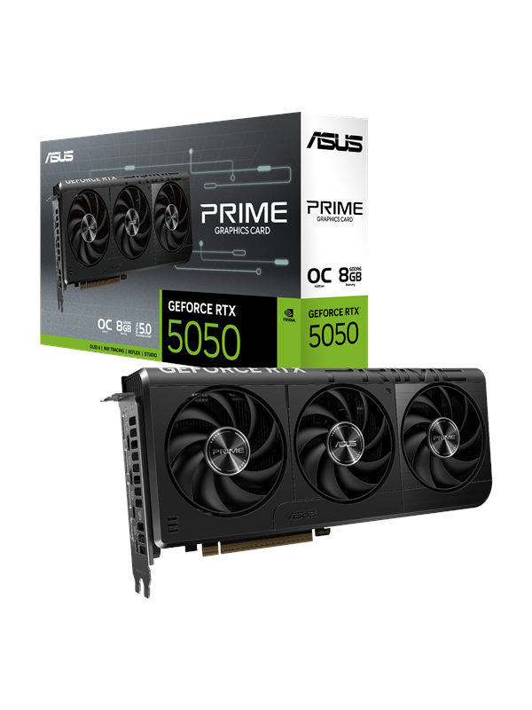 Asus GeForce RTX 5050 Prime OC - 8GB GDDR6 RAM - Grafische kaarten