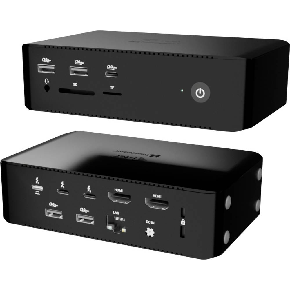 I-tec TB5QUATTRODOCKPD USB4 / Thunderbolt 4 dockingstation