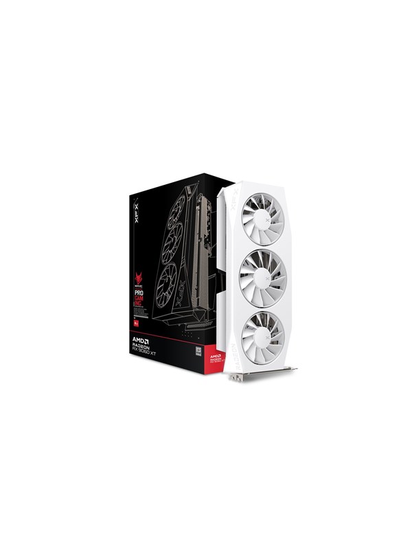 XFX Radeon RX 9060 XT Mercury OC White - 16GB GDDR6 RAM - Grafische kaarten