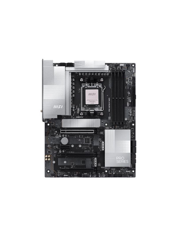 MSI PRO X870E-P WIFI - motherboard - ATX - Socket AM5 - AMD X870E Moederbord - AMD X870E - AMD AM5 socket - DDR5 RAM - ATX