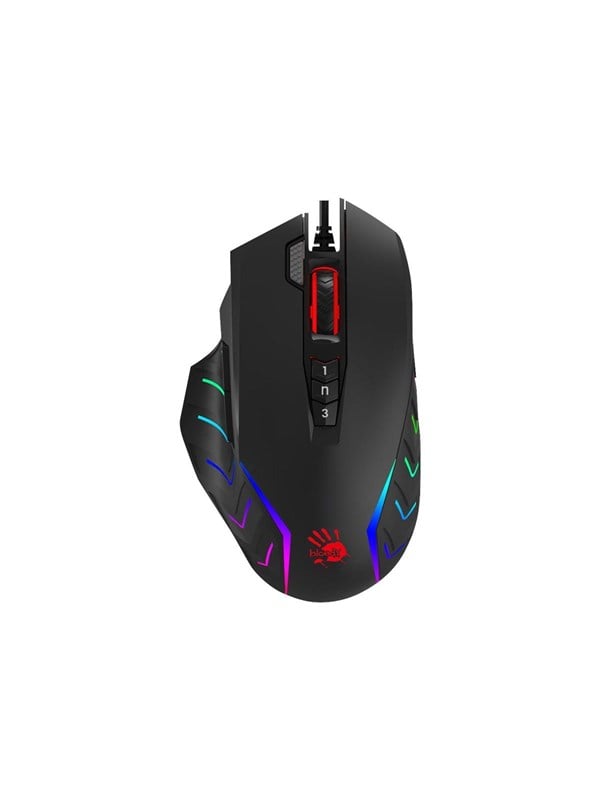 A4Tech Bloody J95S - Muis - 9 knoppen - Zwart