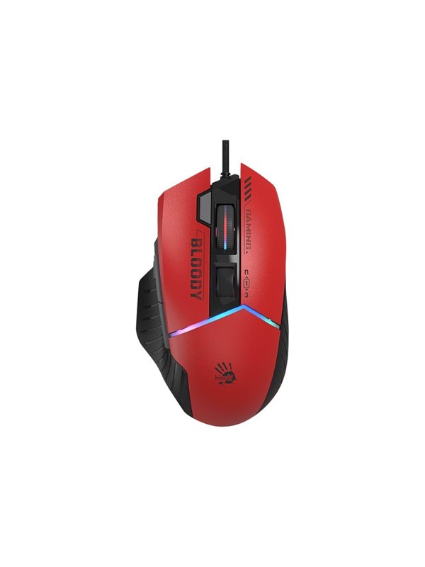 A4Tech Bloody W95 Max Sports - Muis - Optisch - 8 knoppen - Rood