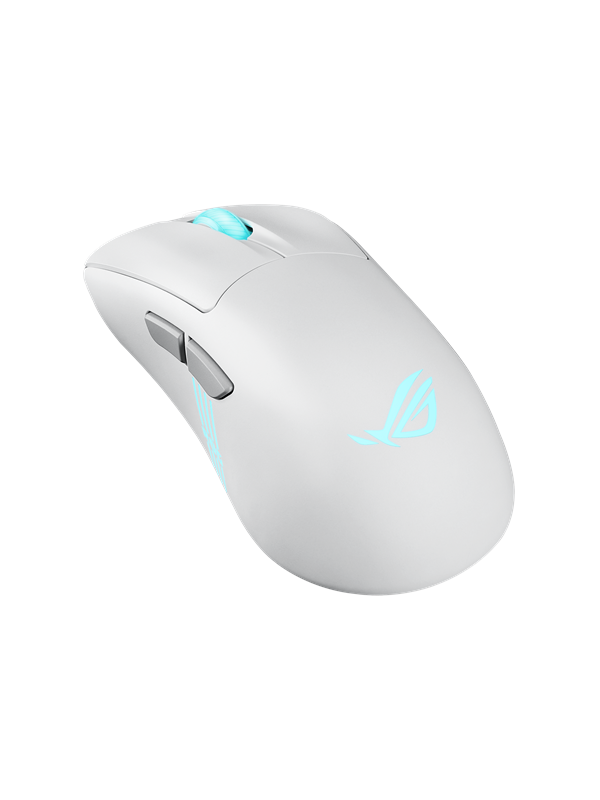 Asus ROG Keris II Origin - Gaming muis - Optisch - 5 knoppen - Wit met RGB-licht