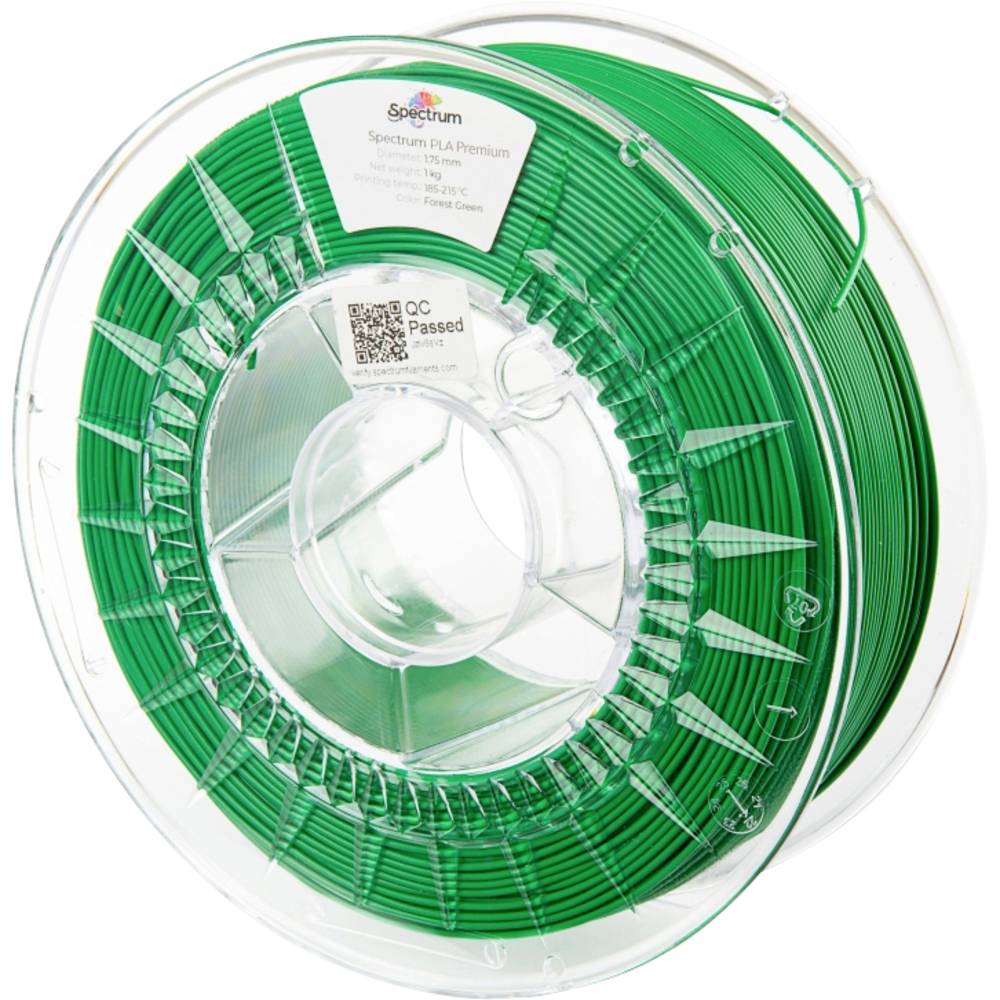 Spectrum Filaments 80004 PLA Premium Filament PLA kunststof 1.75 mm 1000 g Forest Green, Groen 1 stuk(s)
