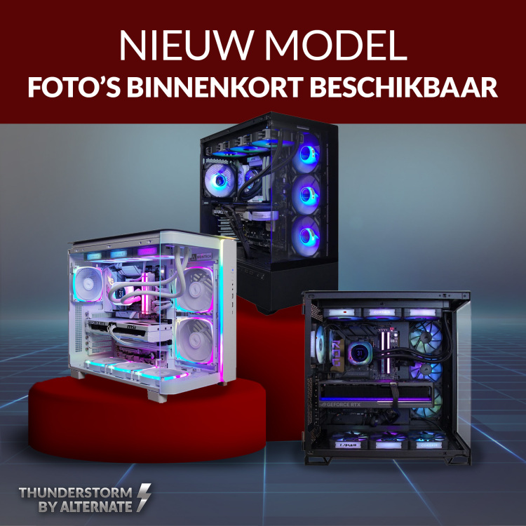 ALTERNATE Thunderstorm Pro Ryzen 7 - RTX 5060 Ti White gaming pc