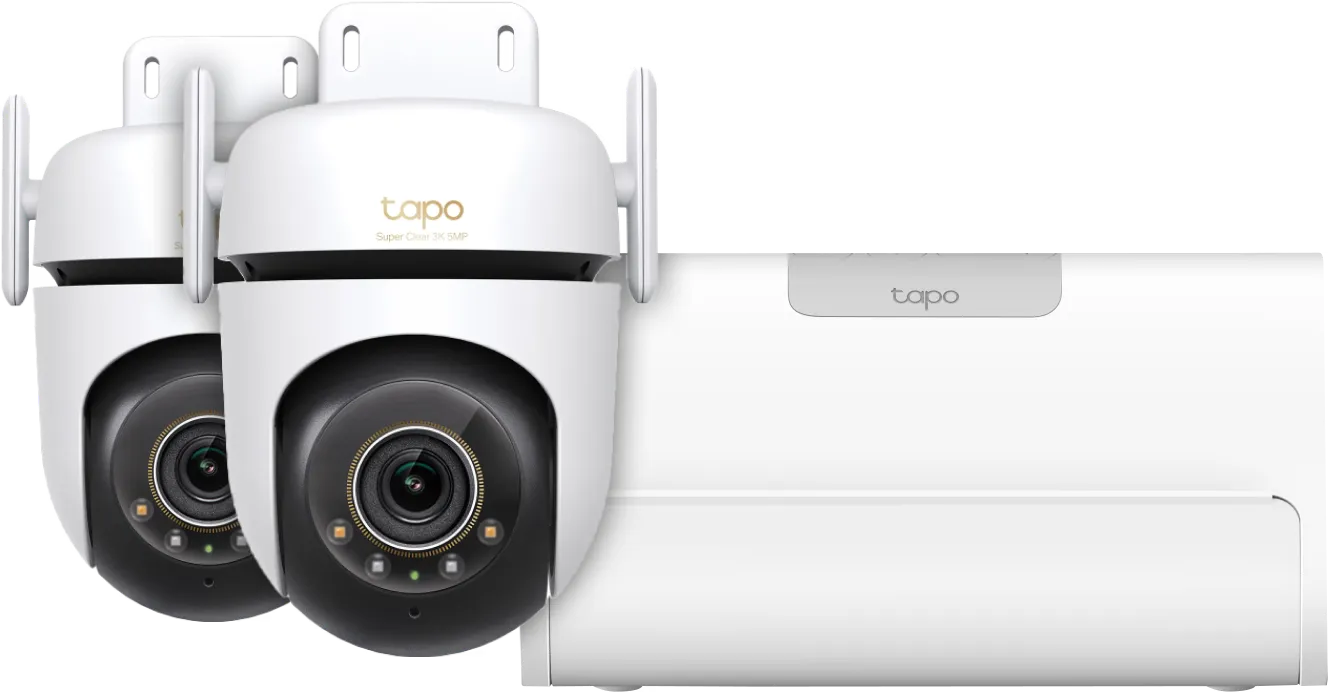 TP-Link Tapo H500 Smart HomeBase + C530WS Duo Pack
