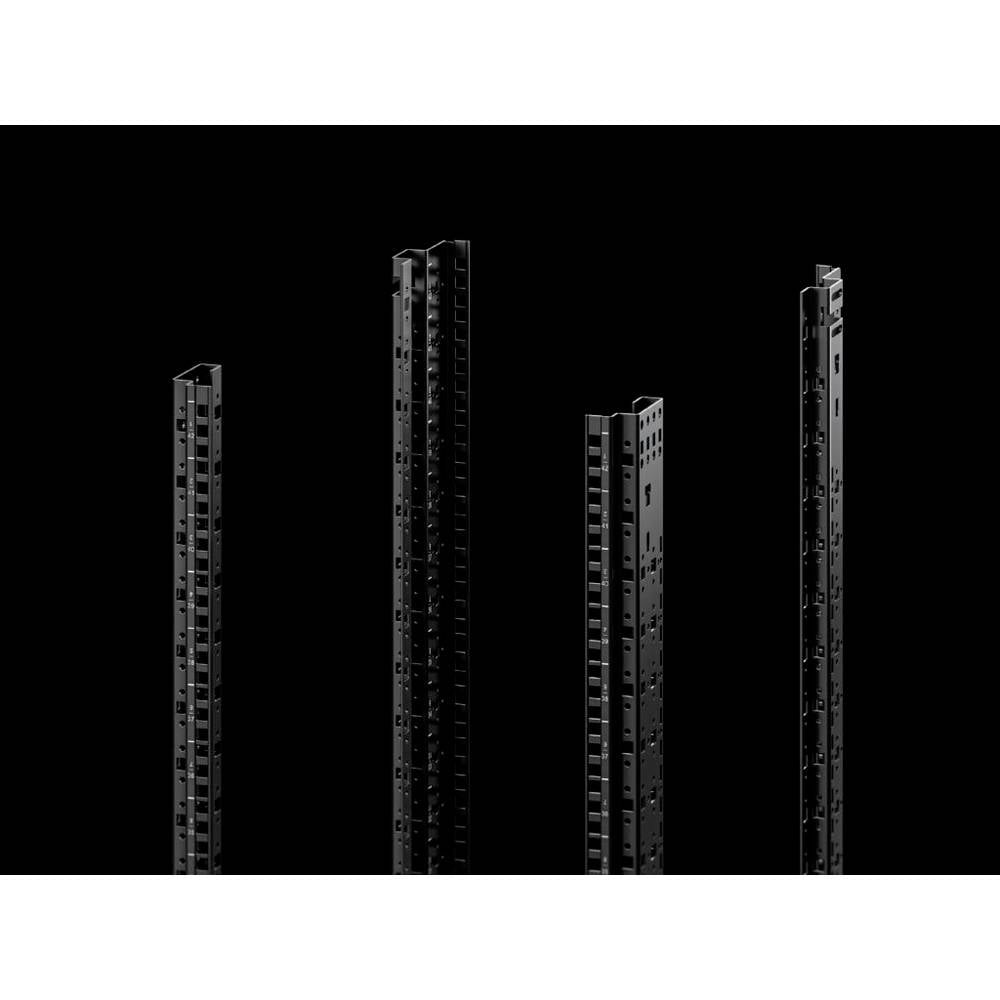 Rittal 5302106 19 inch Rails voor patchkast Zwart