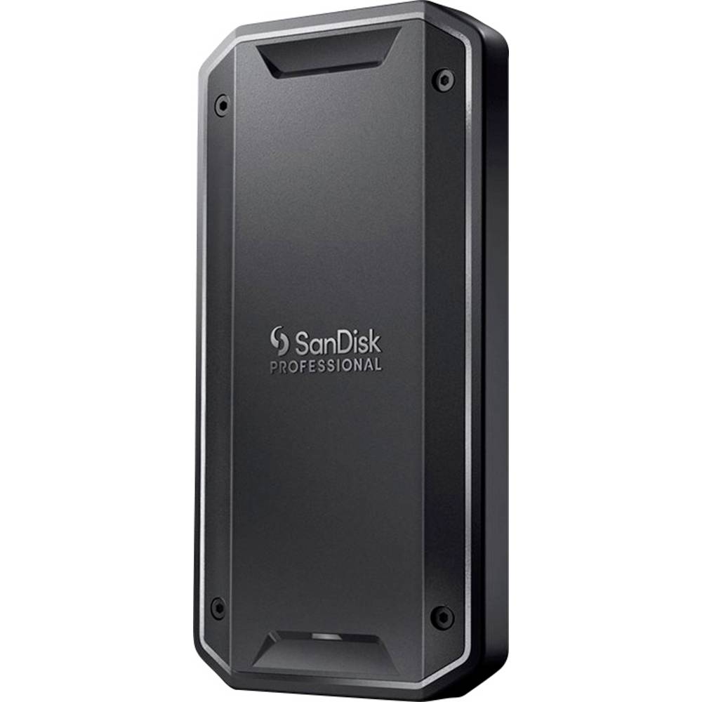 SanDisk 1 TB Externe SSD harde schijf Thunderbolt 3, USB-C 3.2 Gen 2 Zwart SDPS31H-001T-GBC1D