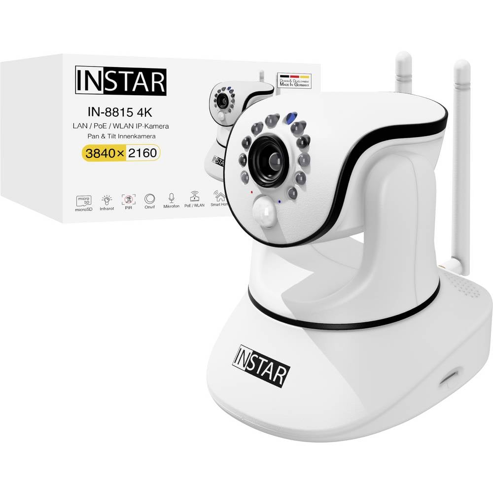 INSTAR IN-8815 4K POE/WLAN weiß 18006 IP Bewakingscamera