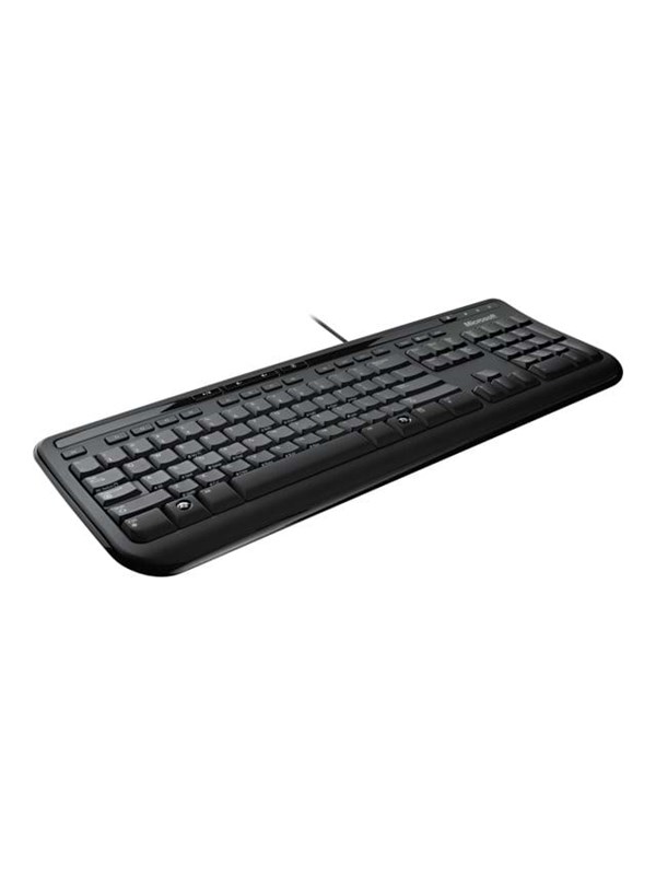 Microsoft Wired Keyboard 600 - BK - UK - Toetsenbord - Engels - Zwart