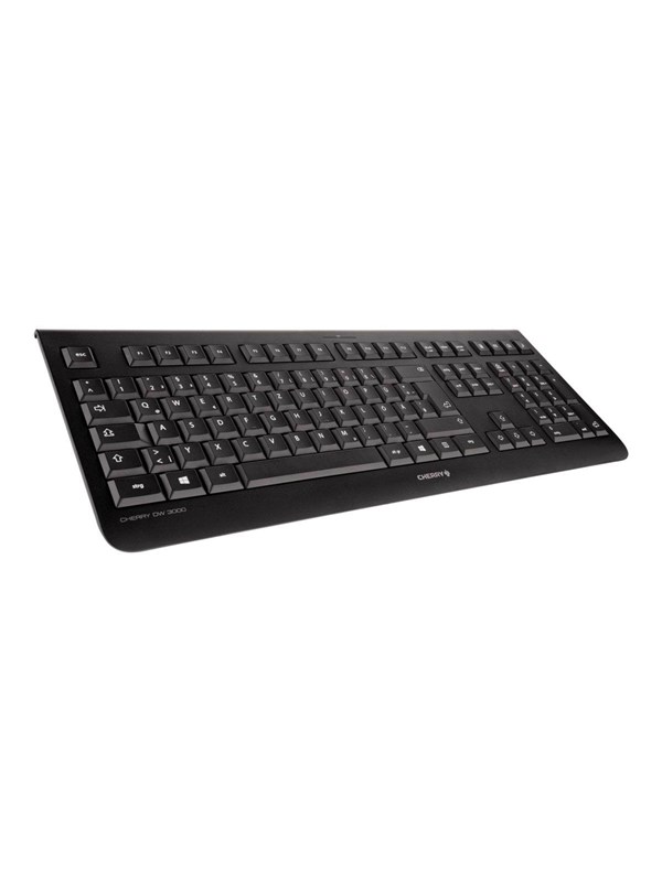Cherry DW 3000 - Keyboard and mouse set - Italiaans - Zwart
