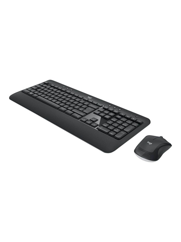 Logitech MK540 Advanced - keyboard and mouse set - QWERTZ - Hungarian Input Device - Keyboard and mouse set - Hongaars - Zwart