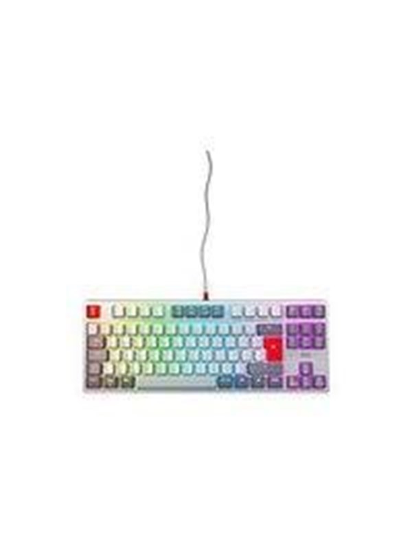 Cherry XTRFY K4V2 - Gaming toetsenbord - Duits - Grijs
