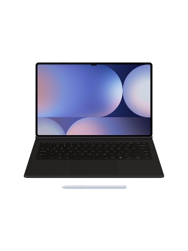 Samsung Galaxy Tab S10 Ultra / Tab S9 Ultra - Book Cover Keyboard - Black (English) - Keyboard and folio case - Zwart