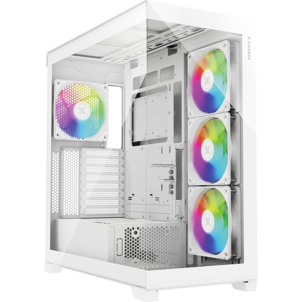 Xilence Gleam Midi-tower PC-behuizing Wit Zijvenster
