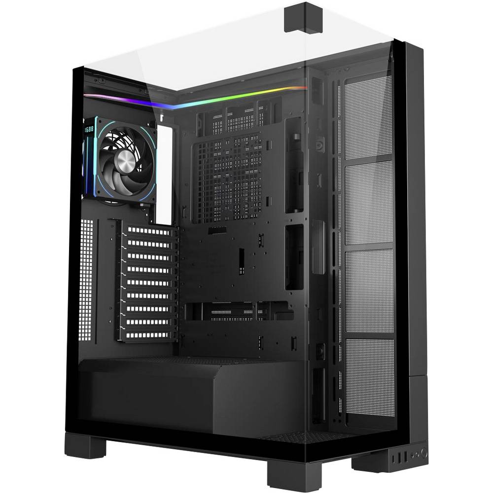 FSP Fortron POC0000276 Tower PC-behuizing Zwart, Wit