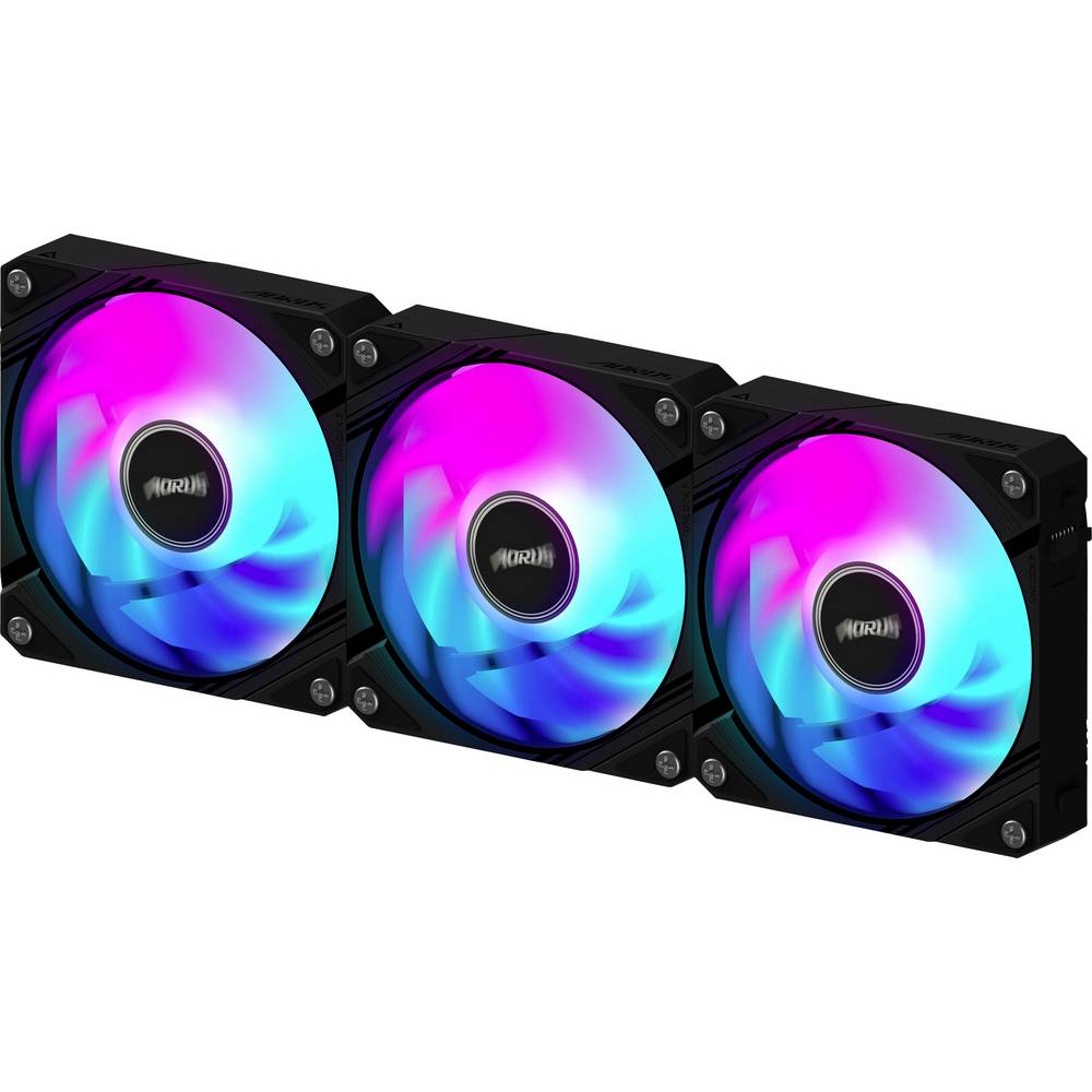 Gigabyte GP-ECFAN1203 PC-ventilator Zwart (b x h x d) 120 x 25 x 120 mm