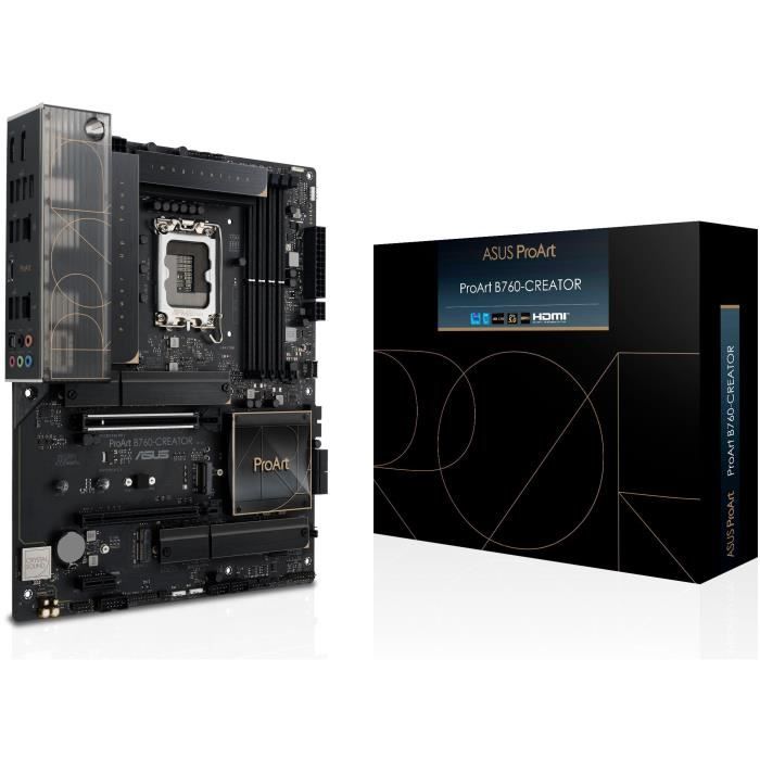 ARBORESCENCE Carte mère - ASUS - PROART B760-CREATOR - Intel B760 LGA 1700 ATX