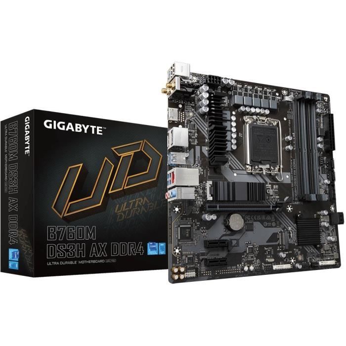 ARBORESCENCE Carte mère - GIGABYTE - B760M DS3H AX DDR4
