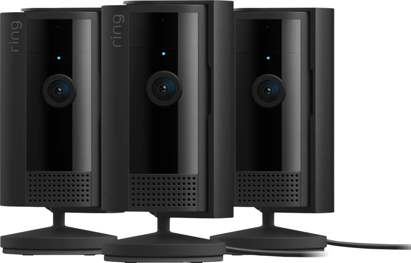 Ring Indoor Cam 2nd Gen - Zwart 3-pack