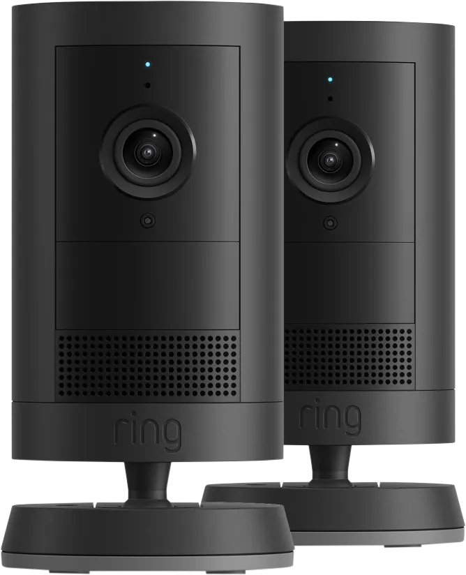 Ring Outdoor Cam Plus Battery Zwart Duo-Pack