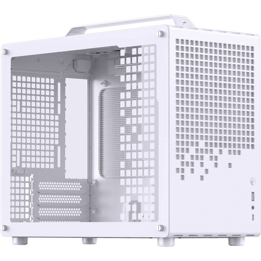 Jonsbo Z20 Micro-tower Behuizing, Gaming-behuizing, PC-behuizing Wit