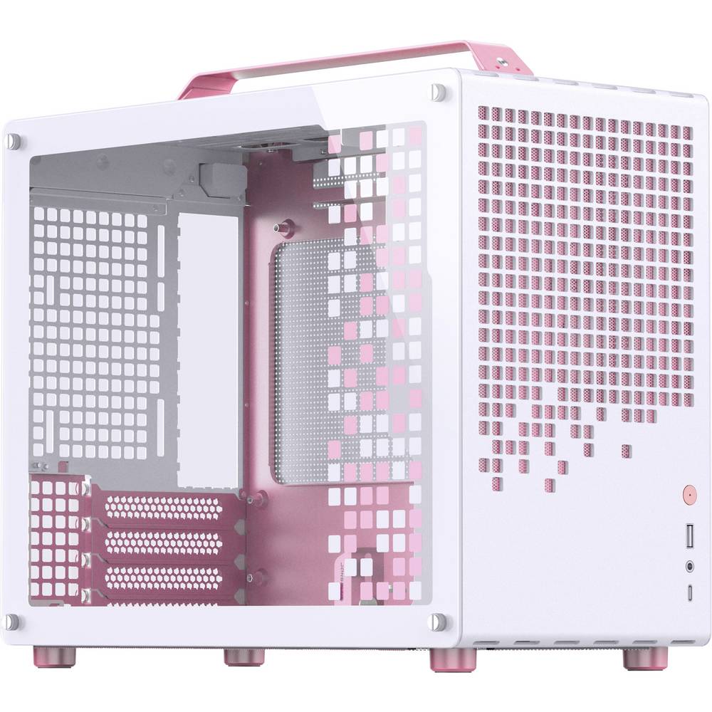 Jonsbo Z20 Micro-tower Behuizing, Gaming-behuizing, PC-behuizing Wit