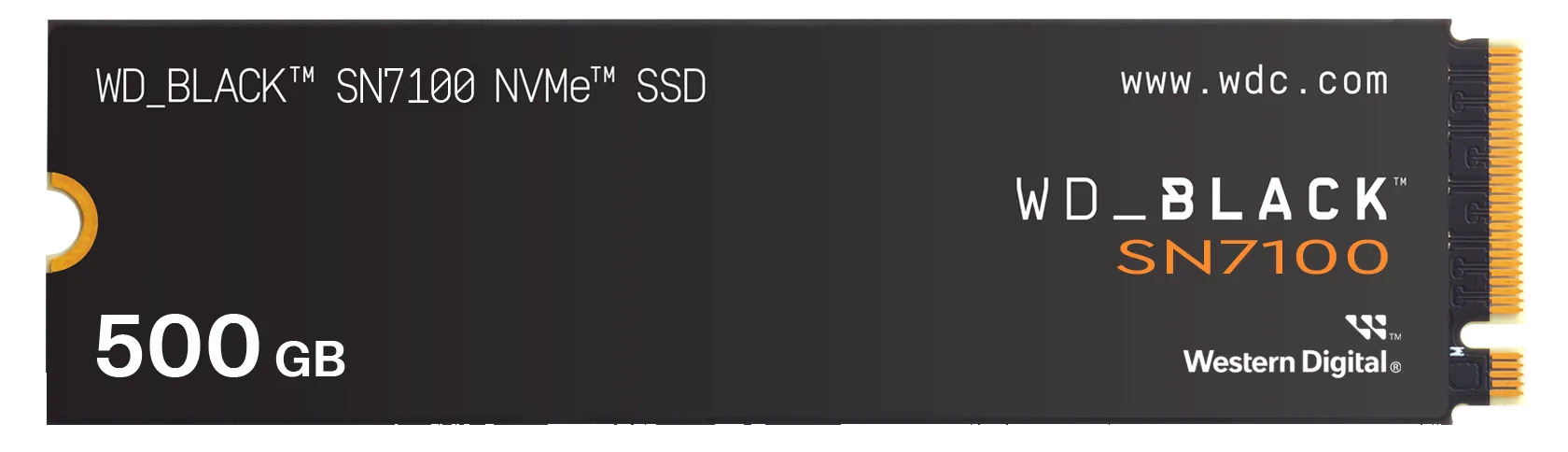 Western Digital WD Black SN7100 500GB NVMe SSD