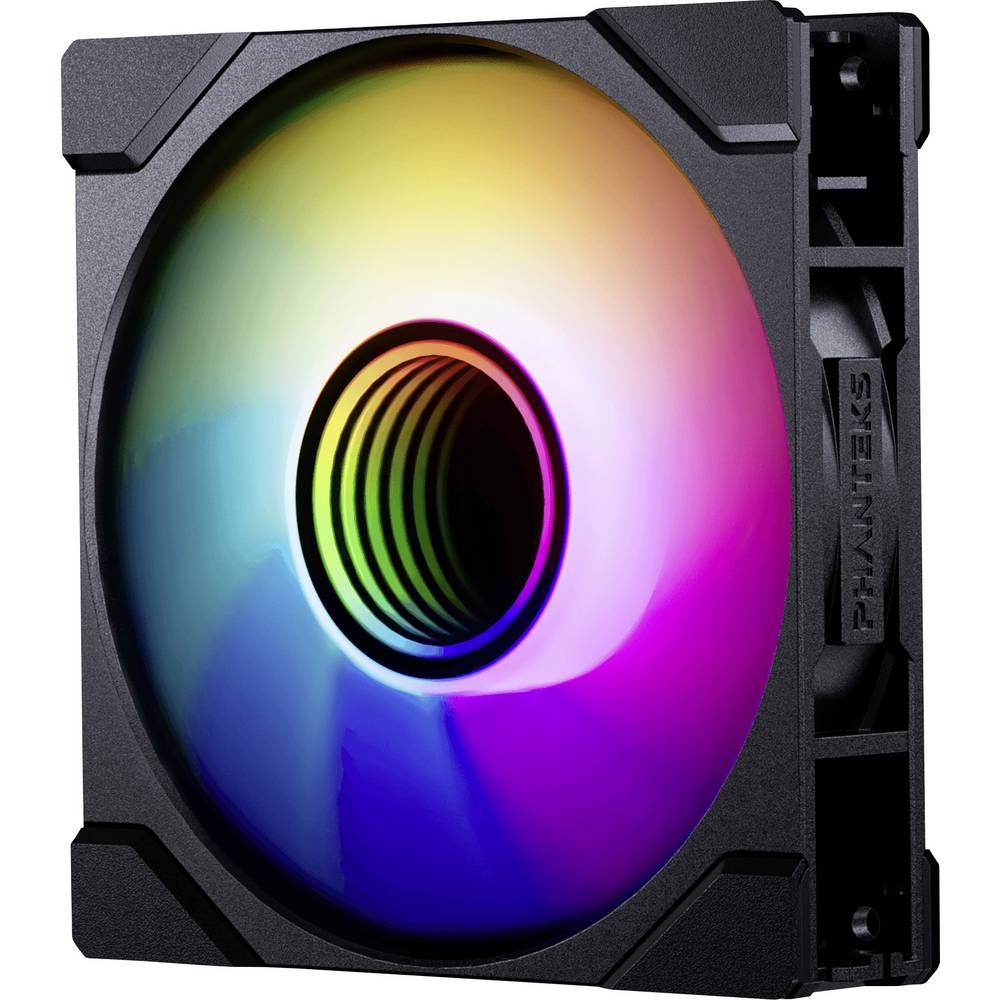 Phanteks PH-F120M25R_G2_DBK01 PC-ventilator Zwart (b x h x d) 120 x 25 x 120 mm