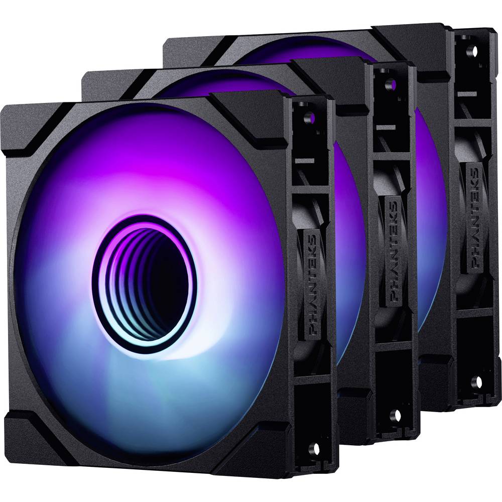 Phanteks PH-F120M25_G2_DBK01_3P PC-ventilator (b x h x d) 120 x 25 x 120 mm