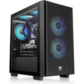 Thermaltake Versa H16 TG ARGB Micro Tower Zwart
