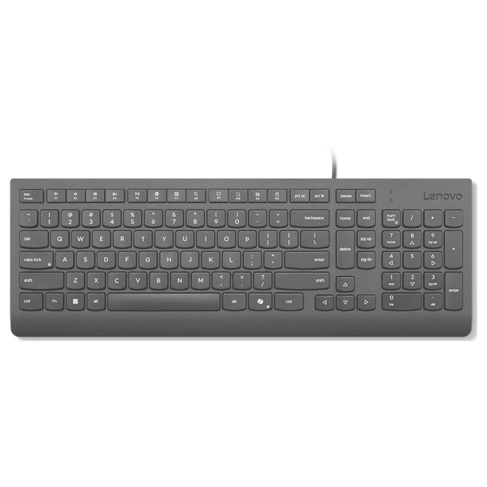 Lenovo 4Y41R64647 Toetsenbord Kabelgebonden QWERTZ, Duits Zwart