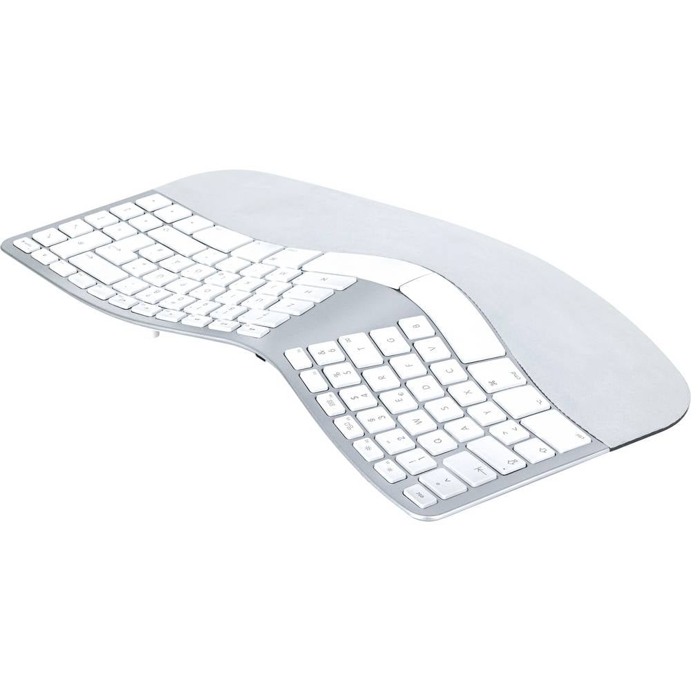 Matias Toetsenbord Draadloos QWERTZ, Duits, Macintosh Zilver Ergonomisch