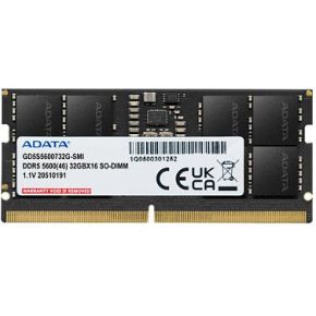 Adata Gold geheugenmodule 32 GB 1 x 32 GB DDR5