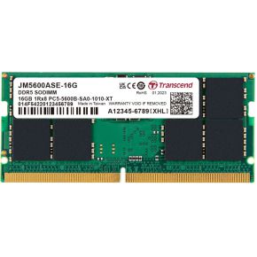 Transcend JetRam JM5600ASE-16G geheugenmodule 16 GB 1 x 16 GB DDR5 5600 MHz ECC