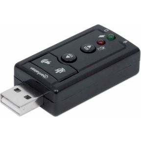 Manhattan Hi-Speed USB 3D 7.1 7.1 kanalen
