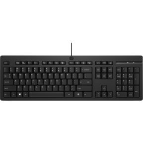 HP 125 G2 USB WD KBD toetsenbord Kantoor Zwart