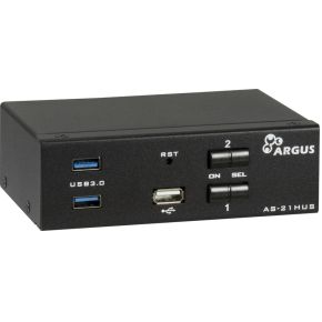 Inter Tech Inter-Tech IPC KVM Switch AS-21HUS KVM-switch