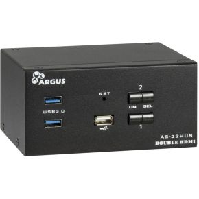 Inter Tech Inter-Tech IPC KVM Switch AS-22HUS KVM-switch