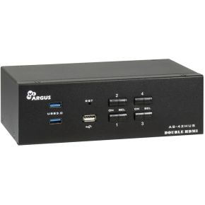 Inter Tech Inter-Tech IPC KVM Switch AS-42HUS KVM-switch