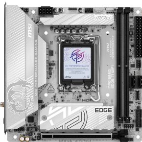 MSI MPG B860I EDGE TI WIFI moederbord Intel B860 LGA 1851 (Socket V1) mini ITX