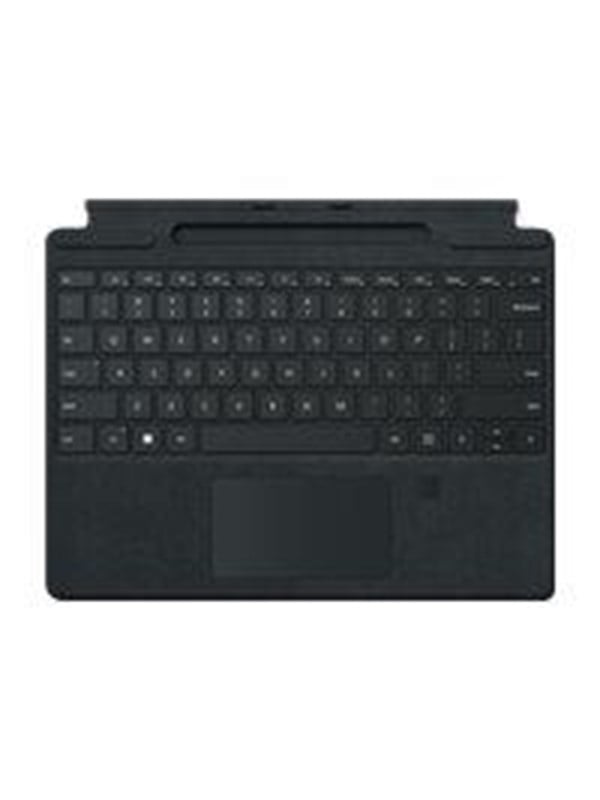 Microsoft Oppervlak Pro Signature Toetsenbord with Fingerprint Reader - Toetsenbord - Noords - Zwart