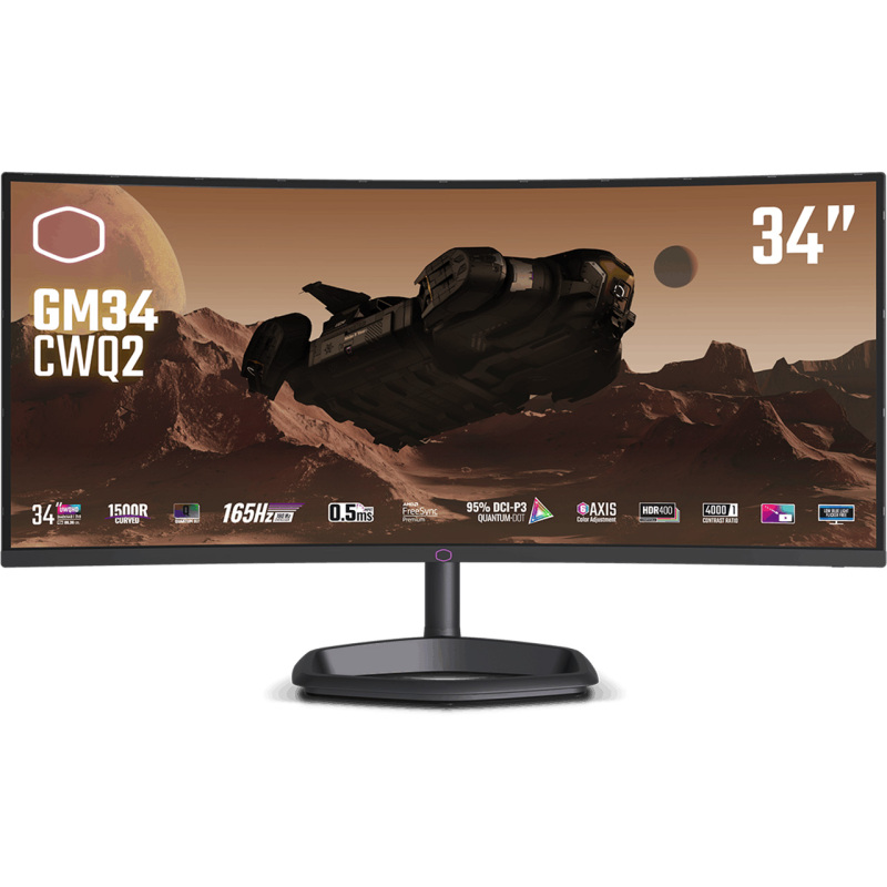 Cooler Master GM34-CWQ2 Gaming monitor