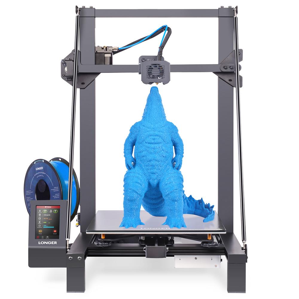 GOOD PRICE Market Langere LK5 Pro 3D-printer 90% voorgemonteerd driehoekig ontwerp 3 kits TMC2208 chipsets Stil moederbord 300 x 300 x 400 mm LK5 PRO zwart