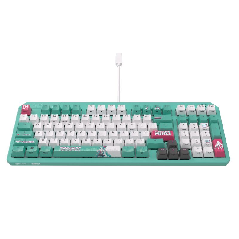 ASUS TUF Gaming K3 Gen II Hatsune Miku Edition Gaming toetsenbord