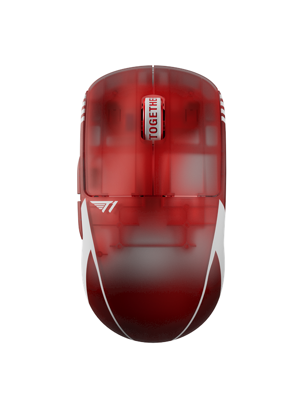 Pulsar X2 CRAZYLIGHT Mini Wireless - T1 Edition - Gaming muis - Optisch - 5 knoppen - Rood