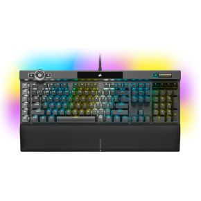 Corsair K100 RGB toetsenbord Gamen USB AZERTY Frans Zwart
