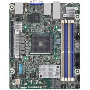 ASRock B550D4ID-2L2T moederbord AMD B550 Socket AM4 mini ITX