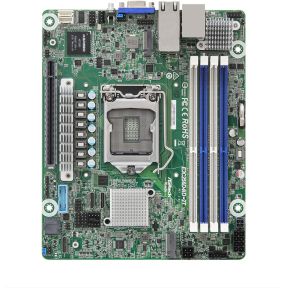 ASRock E3C256D4ID-2T moederbord Intel C256 LGA 1200 (Socket H5) mini ITX