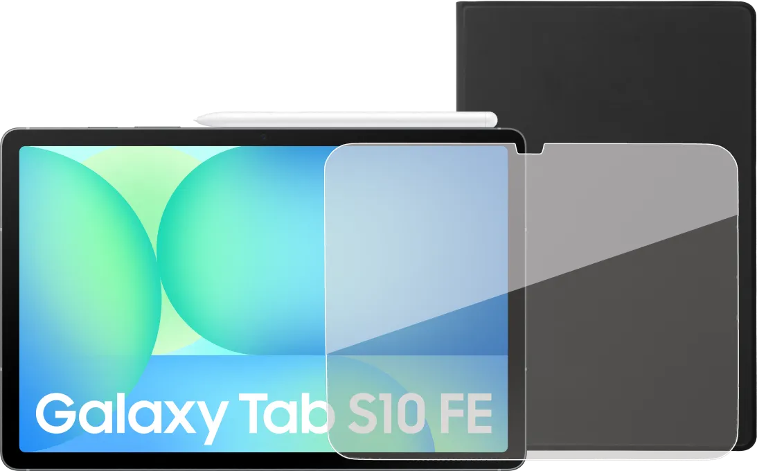 Samsung Galaxy Tab S10 FE 10,9 inch 128GB Wifi/5G Grijs Enterprise Editie + Beschermpakket